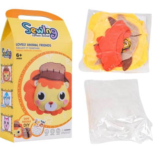 Make Your Own Plush Lion Kit