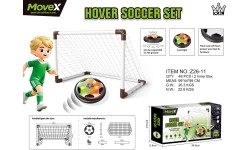 Goal + Ball for indoor games with illumination