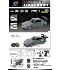 Samochód R/C driftowy 1:20 z funkcją świateł, zielony