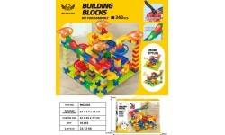 Set of coloured bricks Track Ball 348el.