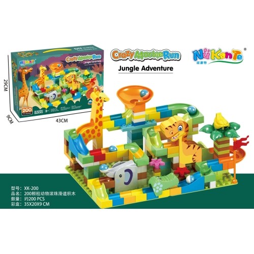 Ball track Jungle bricks 200el.