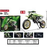 Motorbike Green 466el.