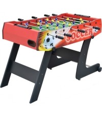 Football table 121x61x81 Folding Red