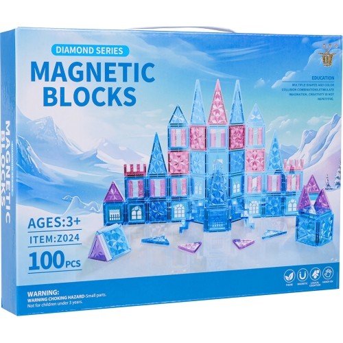 ICE SNOW Magnetic Blocks Set 100pcs.