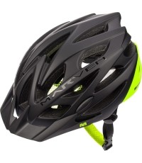 Kask rowerowy Meteor Marven - Czarny / Zielony