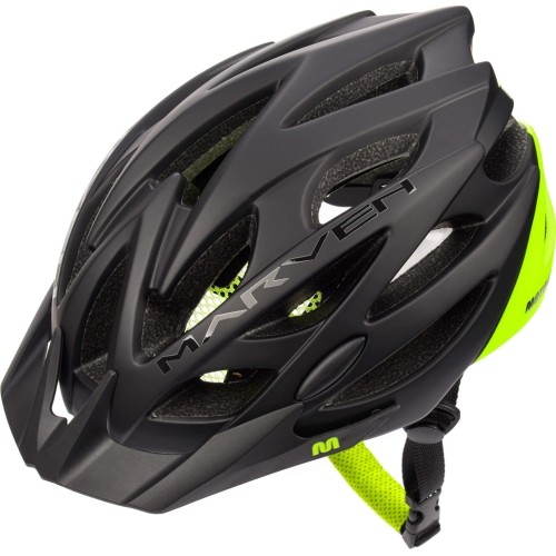 Kask rowerowy Meteor Marven - Czarny / Zielony
