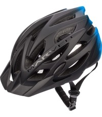 Kask rowerowy Meteor Marven - Czarny / niebieski