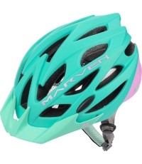 Kask rowerowy Meteor Marven - Różowy/Miętowy