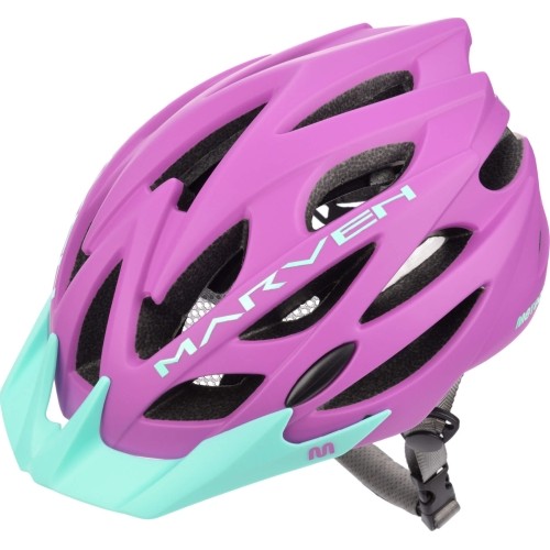 Kask rowerowy Meteor Marven - Fioletowy