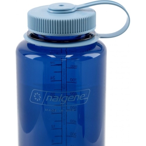 Nalgene Wide Mouth 1 L Indigo Bottle