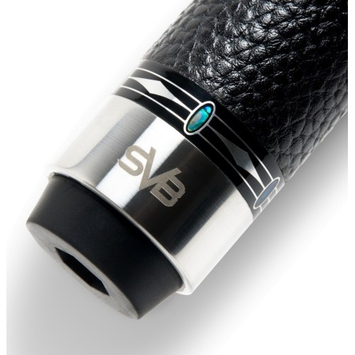 Billiard Cue, Pool, Cuetec Cynergy SVB Gen2, Black LTW,  3/8x14, 11.8mm