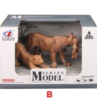 Lioness Figurine Set