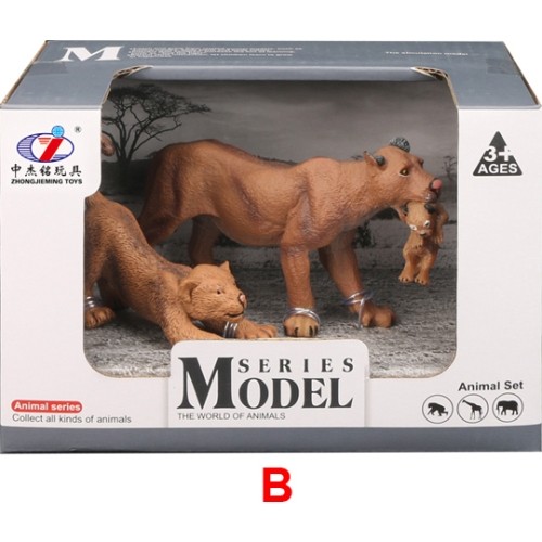 Lioness Figurine Set