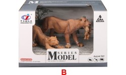 Lioness Figurine Set
