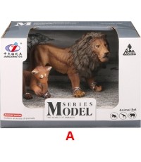 Lion Figurine Set