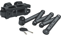 Spyna KLS Fold 30 sudedama su laikikliu (juoda/pilka)