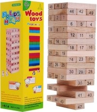 Duża drewniana Jenga
