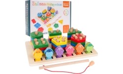 Wooden Puzzle + Fishing