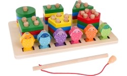 Wooden Puzzle + Fishing