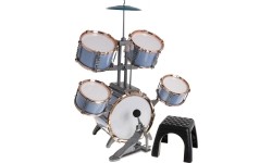 Niebieski zestaw perkusyjny