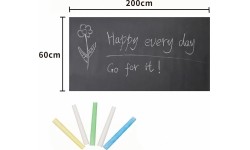 Self-adhesive chalkboard 200x60cm