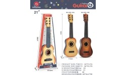 Gitara klasyczna, jasnobrązowa
