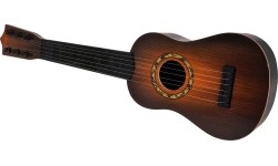 Gitara klasyczna, ciemnobrązowa