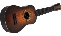 Gitara klasyczna, ciemnobrązowa