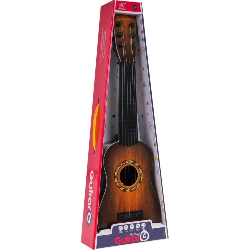 Gitara klasyczna, ciemnobrązowa
