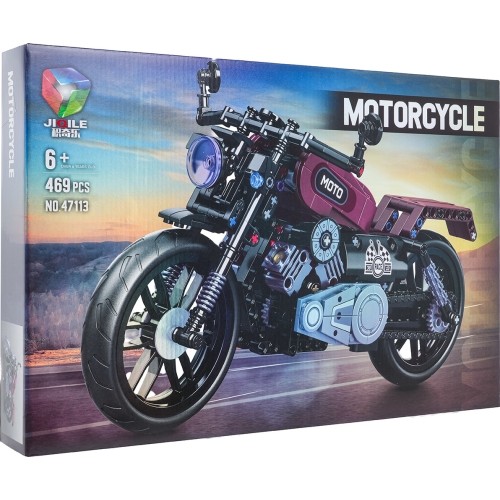 Motorcycle Building Blocks Set 469 pcs.
