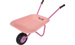 Little Gardener's Set with Wheelbarrow Pink
