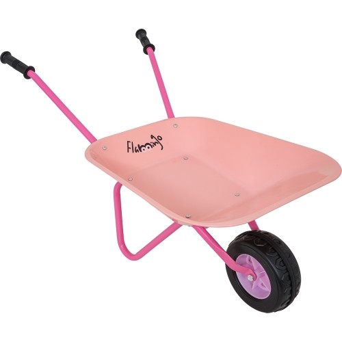 Little Gardener's Set with Wheelbarrow Pink