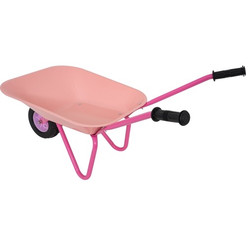 Little Gardener's Set with Wheelbarrow Pink