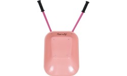 Little Gardener's Set with Wheelbarrow Pink