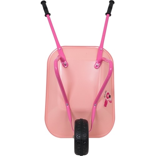 Little Gardener's Set with Wheelbarrow Pink