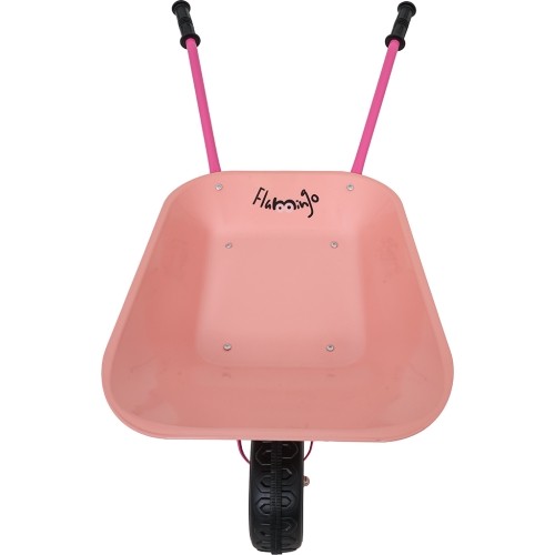 Little Gardener's Set with Wheelbarrow Pink