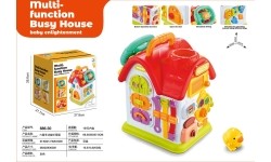 Multifunctional toddler house Red Roof
