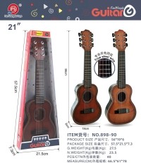 Gitara dla dzieci, jasnobrązowa