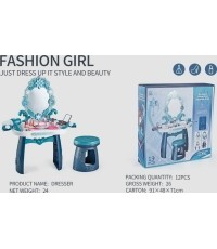 Ice Dressing Table for a Princess + Accessories