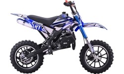 Pojazd ze silnikiem spalinowym 49CC STORM, niebieski