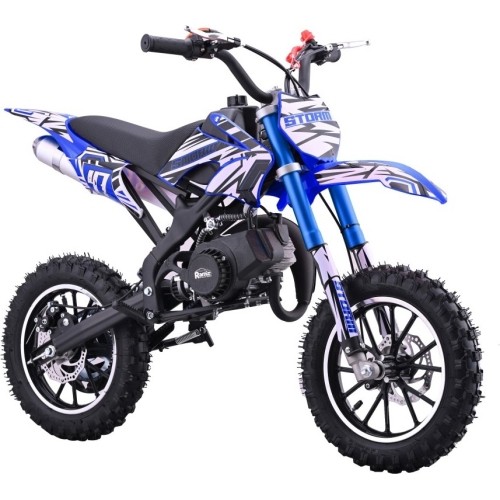 Pojazd ze silnikiem spalinowym 49CC STORM, niebieski
