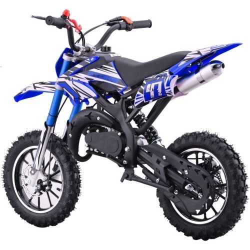 Pojazd ze silnikiem spalinowym 49CC STORM, niebieski