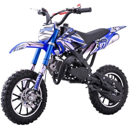 Pojazd ze silnikiem spalinowym 49CC STORM, niebieski