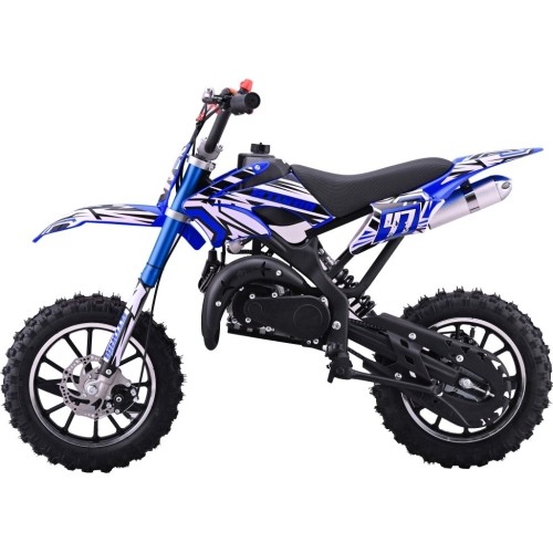 Pojazd ze silnikiem spalinowym 49CC STORM, niebieski