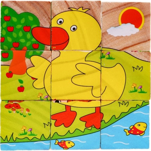 Wooden Blocks For The Little Ones