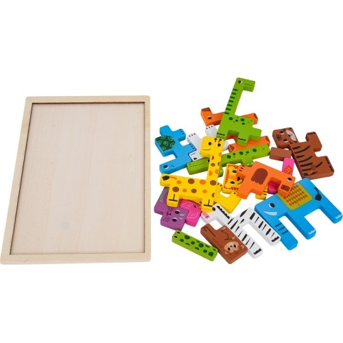 Wooden Animal Puzzle Set