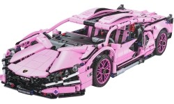 Sports Car Blocks Pink 1280pcs.