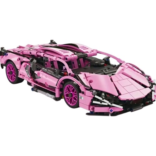 Sports Car Blocks Pink 1280pcs.