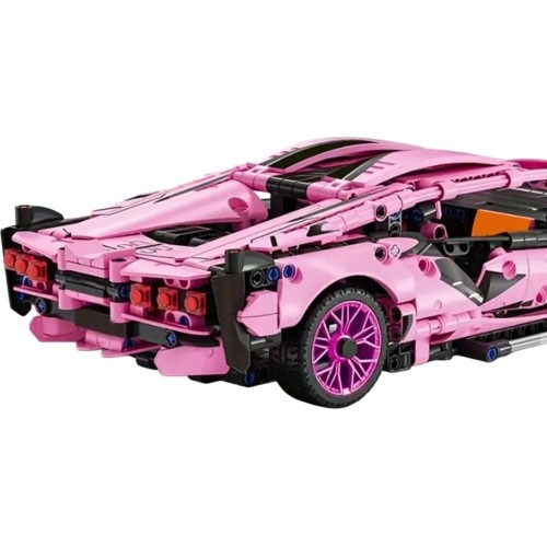 Sports Car Blocks Pink 1280pcs.
