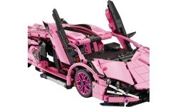 Sports Car Blocks Pink 1280pcs.